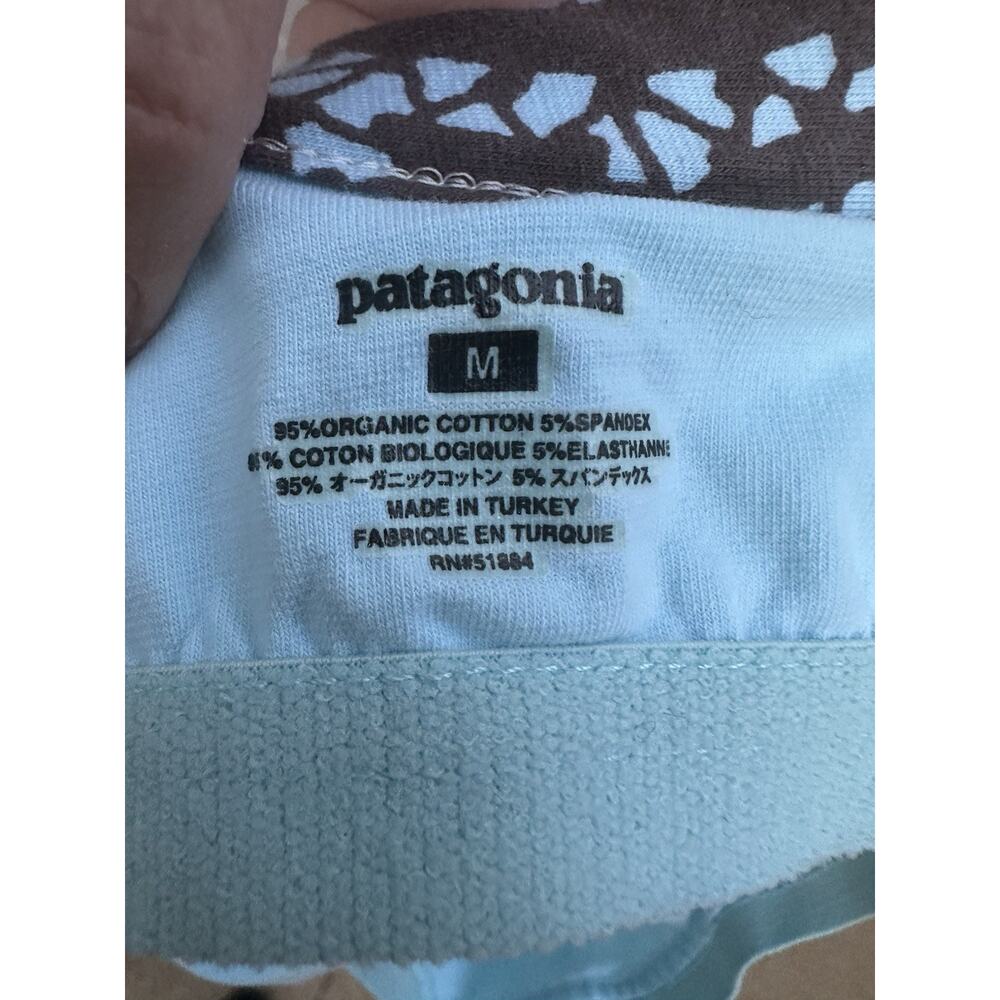 Patagonia Iliana Halter Dress Athletic Beach Resort Floral shelf bra Sz M - Picture 9 of 10